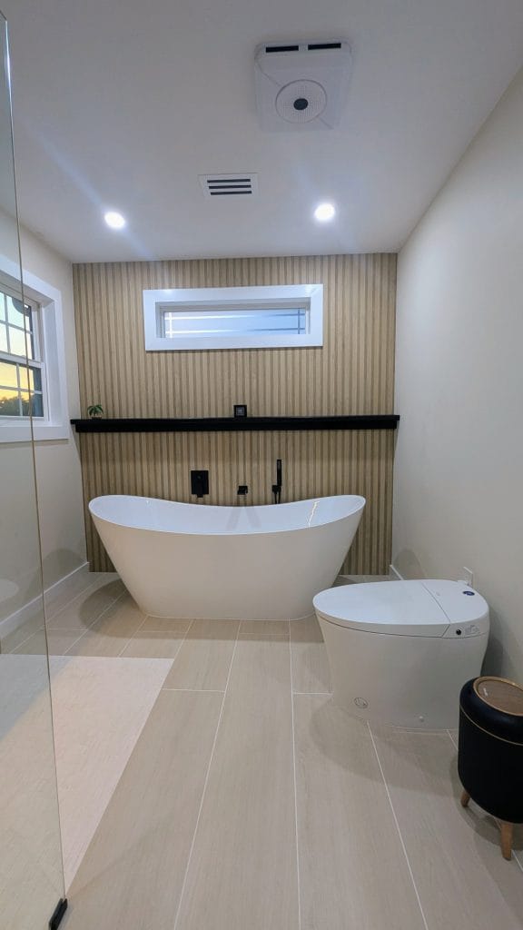 Primary bath after